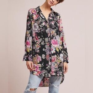 Maeve Floral Button Up